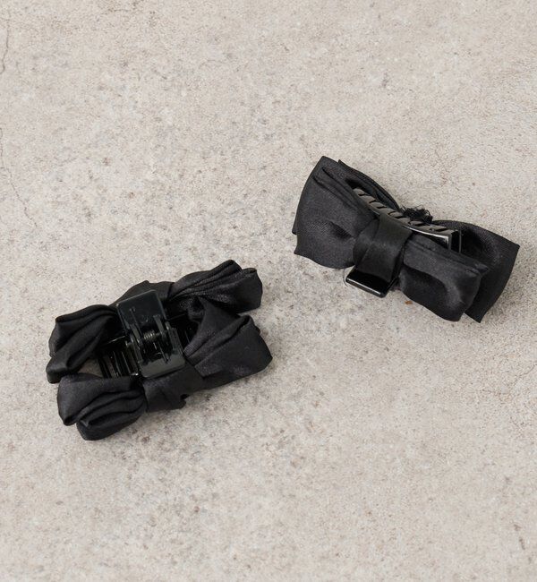  「サテンリボンヘアクリップ」|その他|