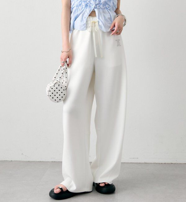  「タックカーブスウェットパンツ」|チノ|