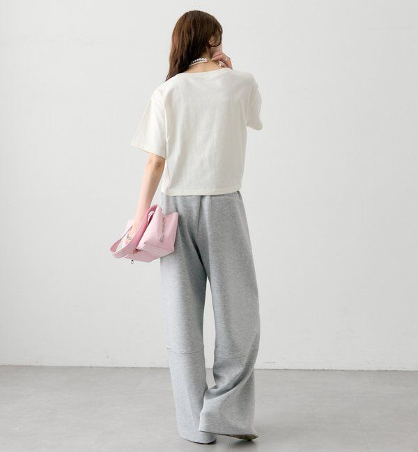  「タックカーブスウェットパンツ」|チノ|