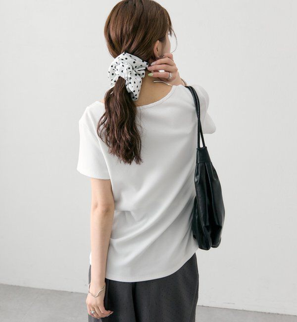  「スクエアネックヘンリーTシャツ」|Tシャツ・カットソー|