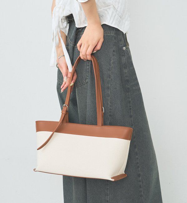  「サイドベルトコンビBAG」|トートバッグ|