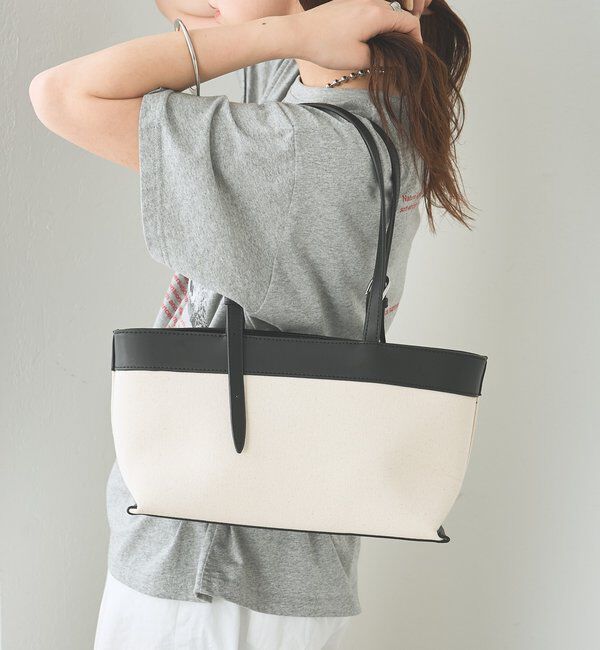  「サイドベルトコンビBAG」|トートバッグ|