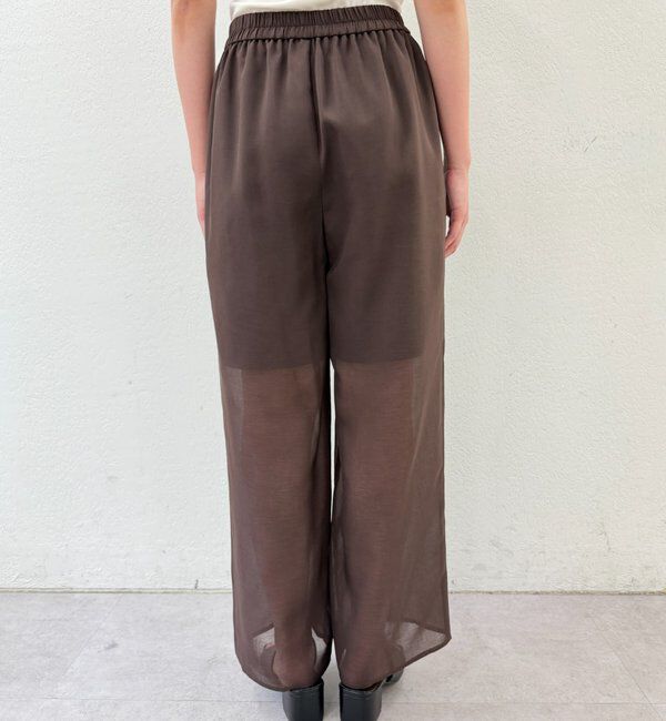  「【JAPAN MADE】シアーパンツ」|チノ|