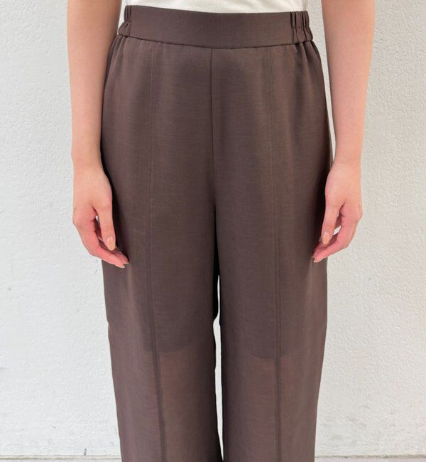  「【JAPAN MADE】シアーパンツ」|チノ|