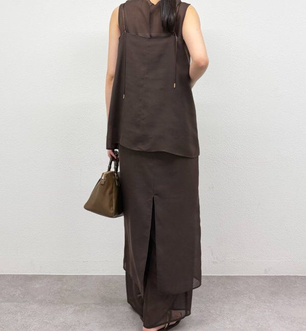  「【JAPAN MADE】シアーキャミ」|シャツ・ブラウス|