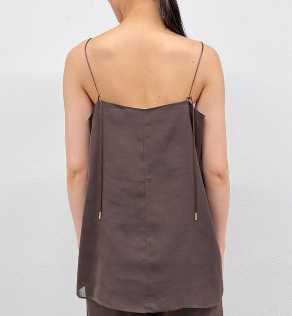  「【JAPAN MADE】シアーキャミ」|シャツ・ブラウス|