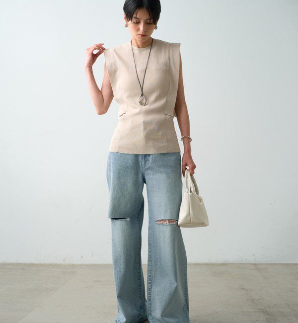  「サイドフラップニット」|ニット・セーター|