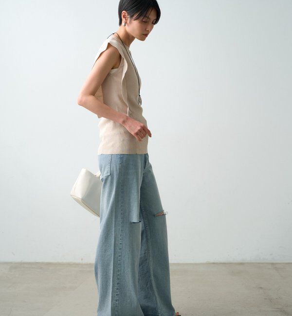  「サイドフラップニット」|ニット・セーター|