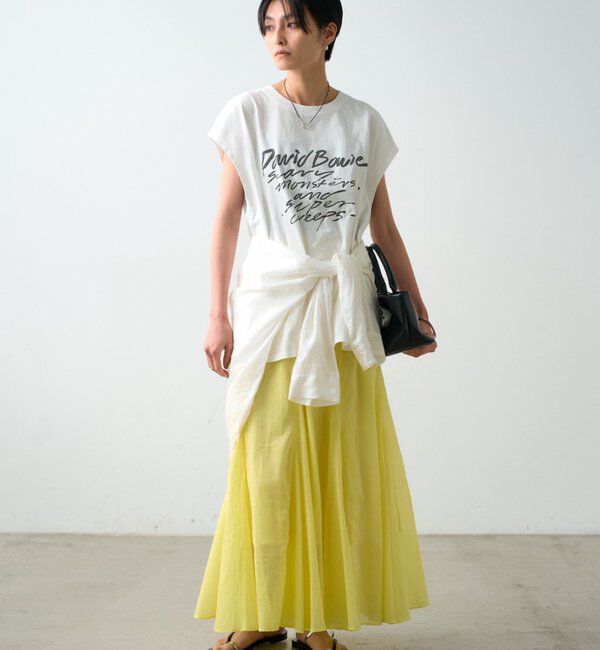  「リネンフレアスカート」|スカート|