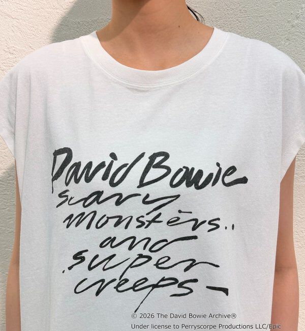  「【GOOD ROCK SPEED】DAVID BOWIE フレンチT」|Tシャツ・カットソー|