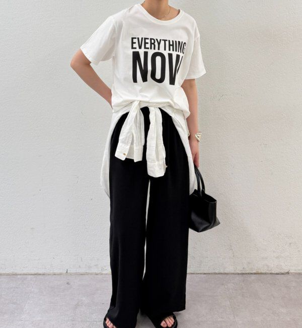  「イージーワイドタックパンツ」|チノ|