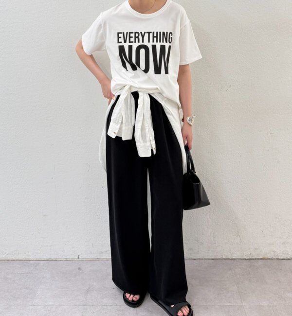  「イージーワイドタックパンツ」|チノ|