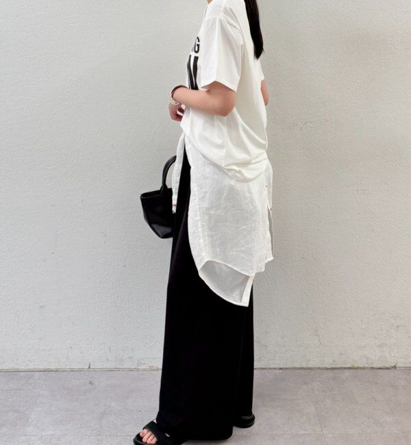  「イージーワイドタックパンツ」|チノ|