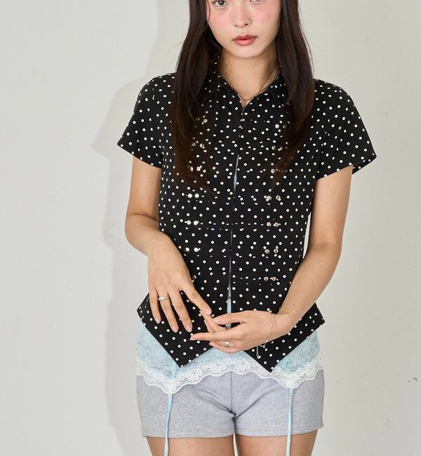  「【WEB限定】ナポレオンコンパクト半袖シャツ」|シャツ・ブラウス|