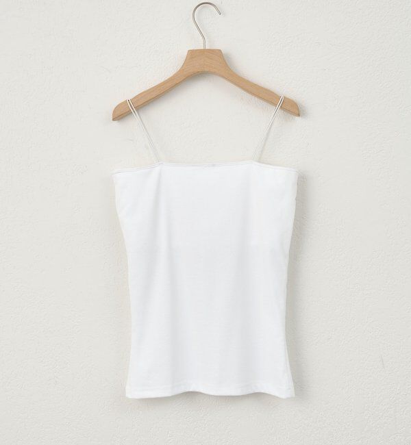  「ダブルストラップカップ付きキャミ」|キャミソール|