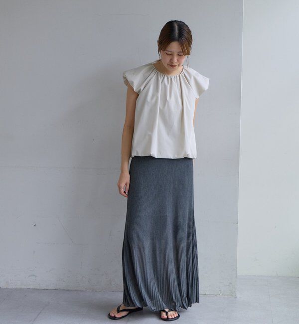  「パフギャザーバルーントップス」|シャツ・ブラウス|