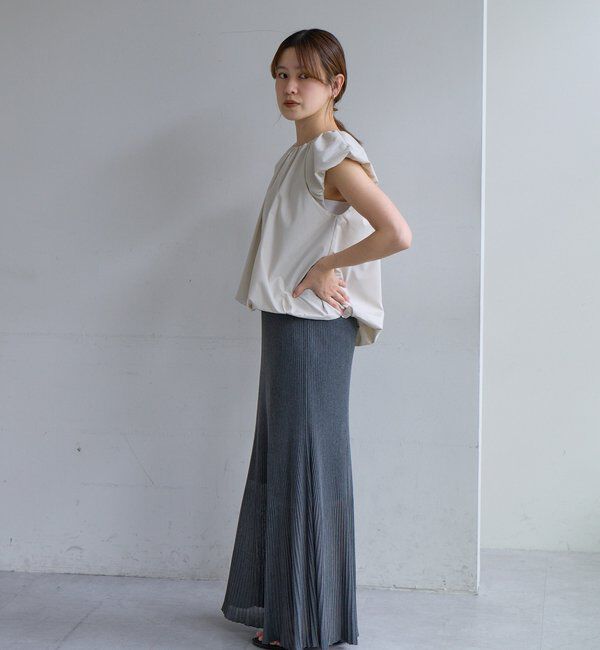  「パフギャザーバルーントップス」|シャツ・ブラウス|