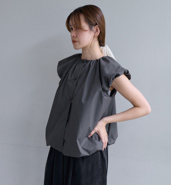  「パフギャザーバルーントップス」|シャツ・ブラウス|