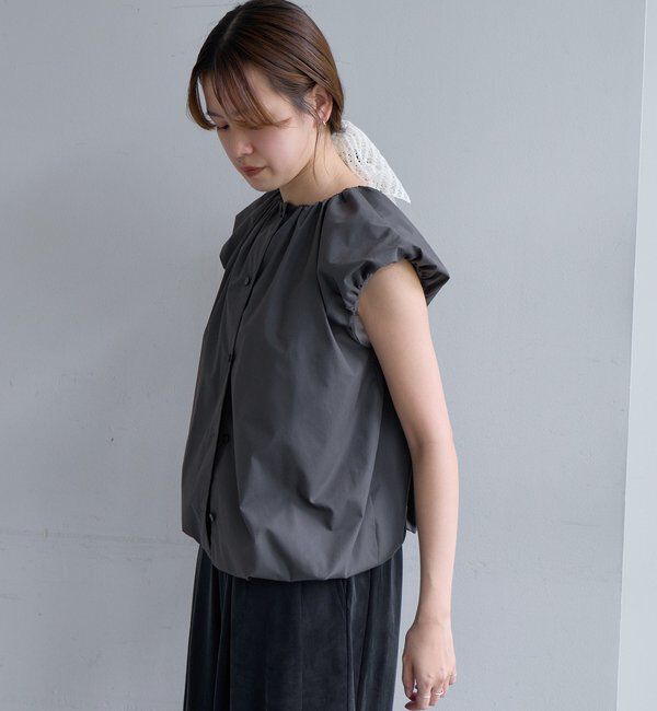  「パフギャザーバルーントップス」|シャツ・ブラウス|