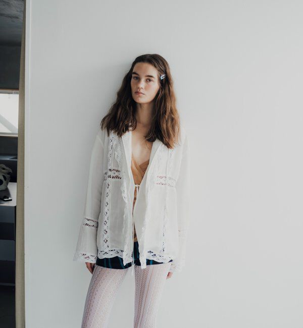  「【Pasterip】 バテンレースデザインブラウス」|シャツ・ブラウス|