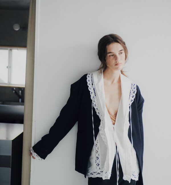  「【Pasterip】 バテンレースデザインブラウス」|シャツ・ブラウス|