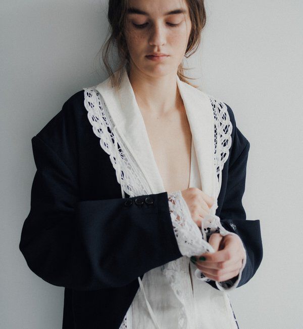  「【Pasterip】 バテンレースデザインブラウス」|シャツ・ブラウス|