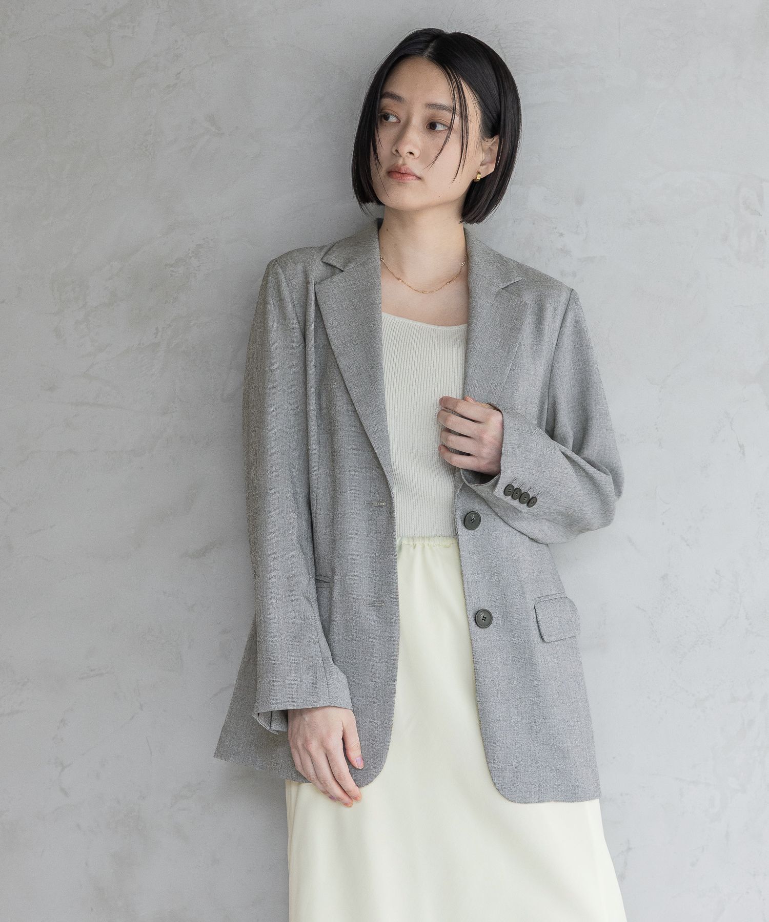 A part by 「スクエアリブタンク」|タンクトップ|