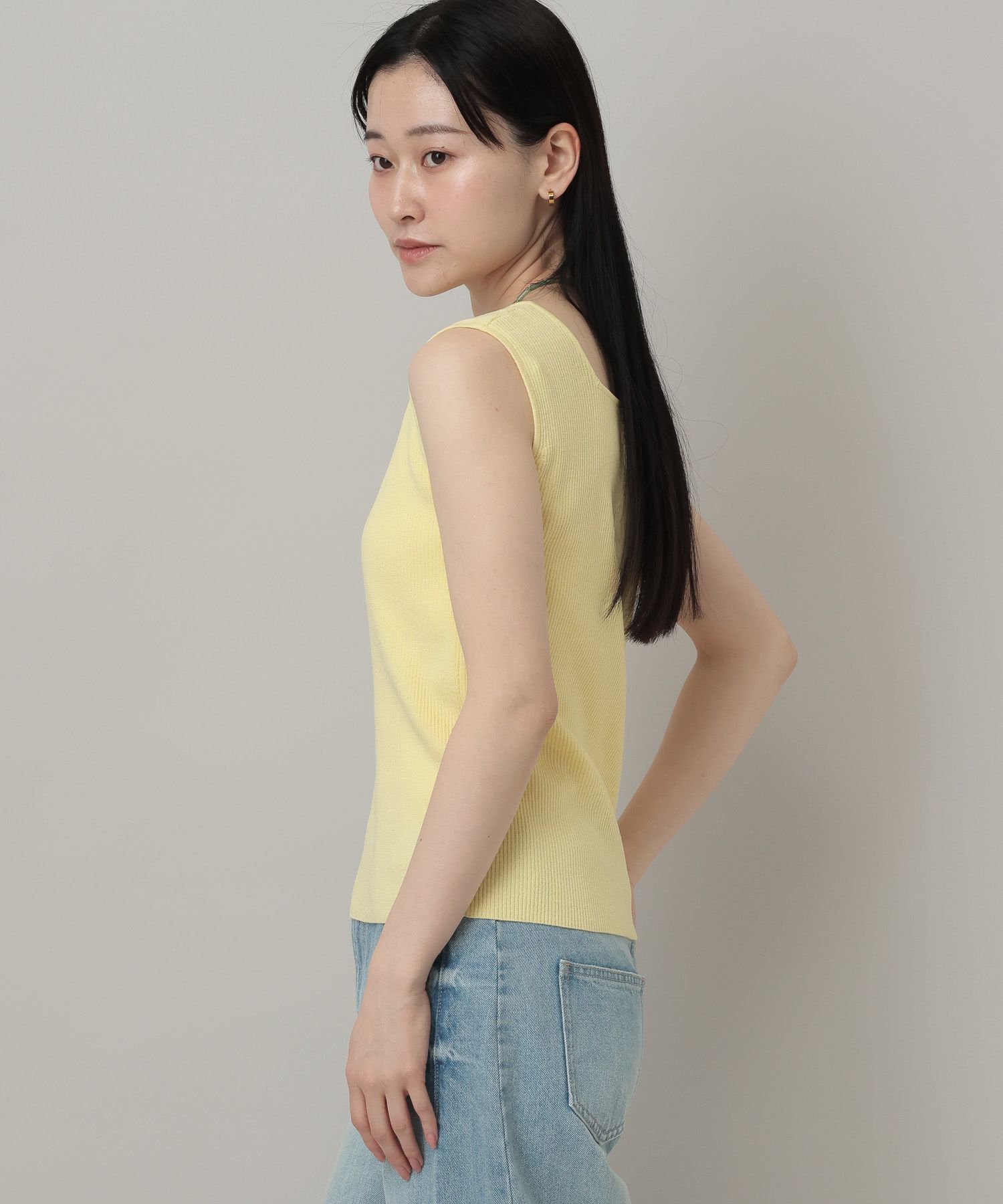 A part by 「スクエアリブタンク」|タンクトップ|