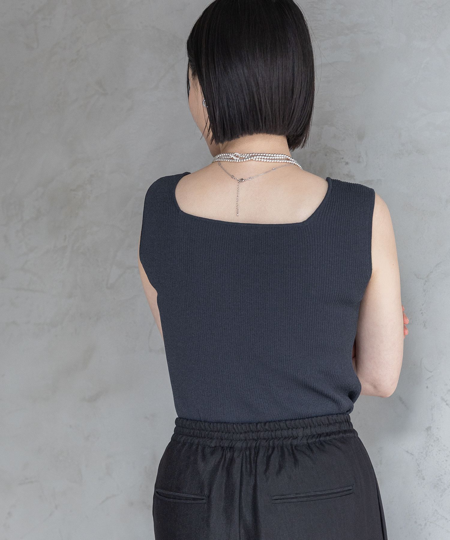 A part by 「スクエアリブタンク」|タンクトップ|