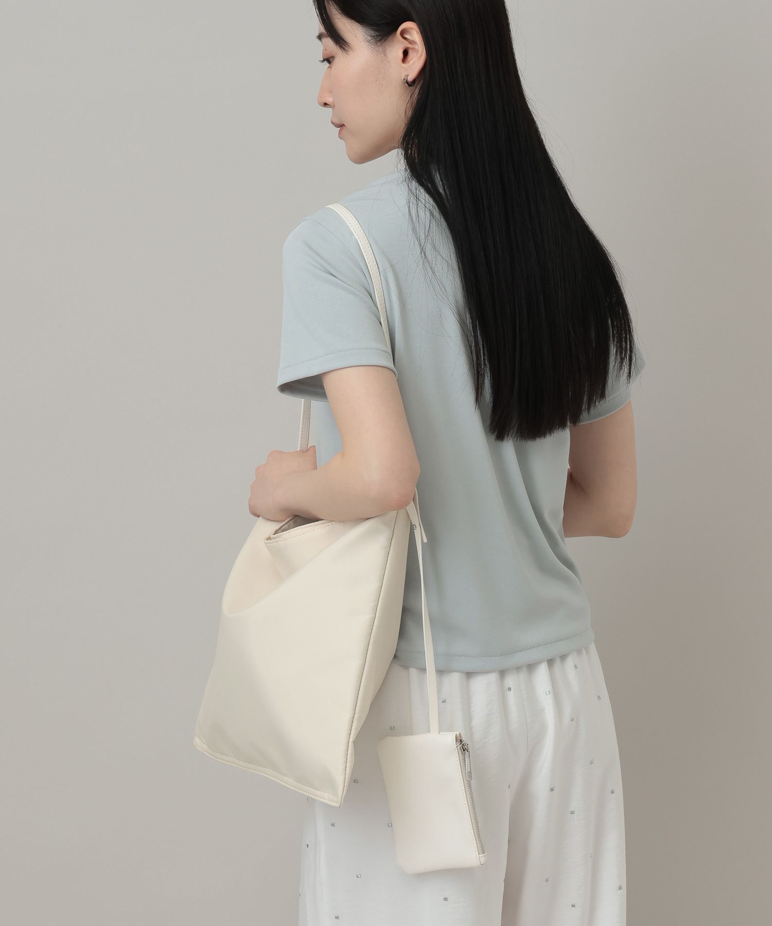 A part by 「ポーチツキナイロンショルダー」|トートバッグ|