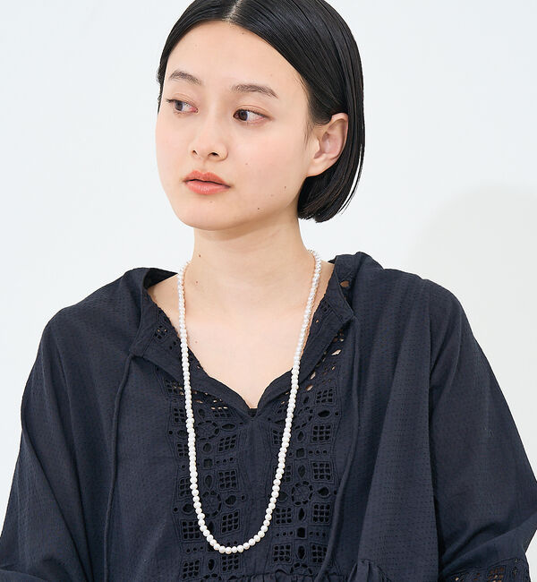 collex「【Ljud/ユード】淡水バロックパールロングネックレス」|ネックレス|