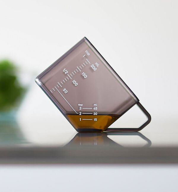 collex「【tower】大さじも量れる計量カップ 2WAY 計量 電子レンジ対応 食洗機対」|食器・キッチングッズ|ブラック