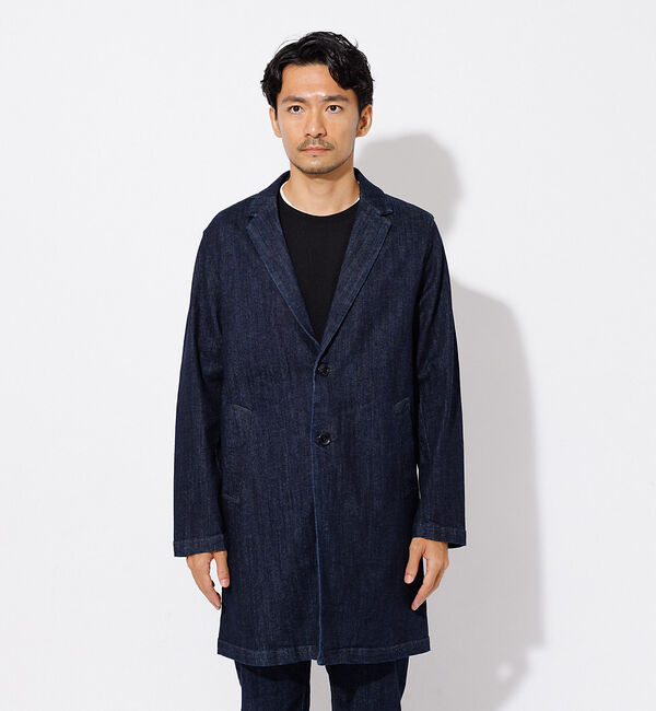 ABAHOUSE「【セットアップ対応】ストレッチ デニム チェスターコート」|その他|