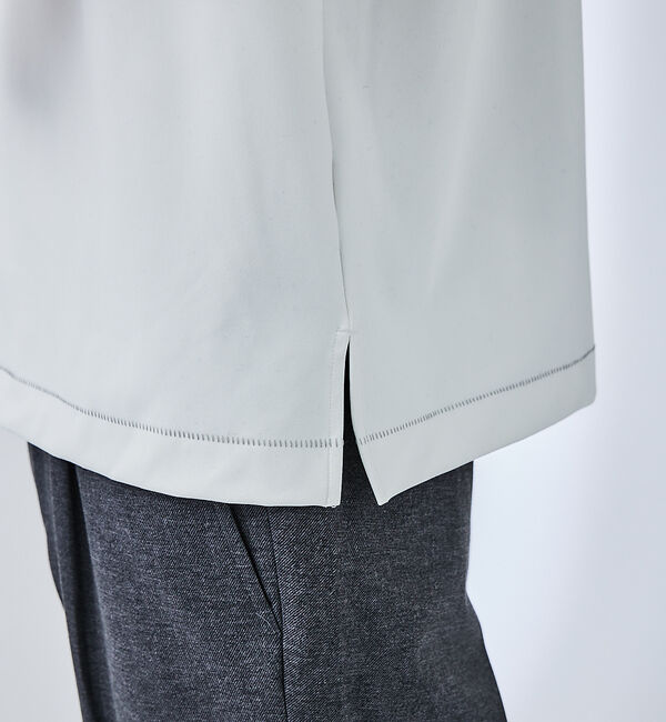 ABAHOUSE「【ハイバックネック】パウダータッチ 長袖Tシャツ」|Tシャツ・カットソー|