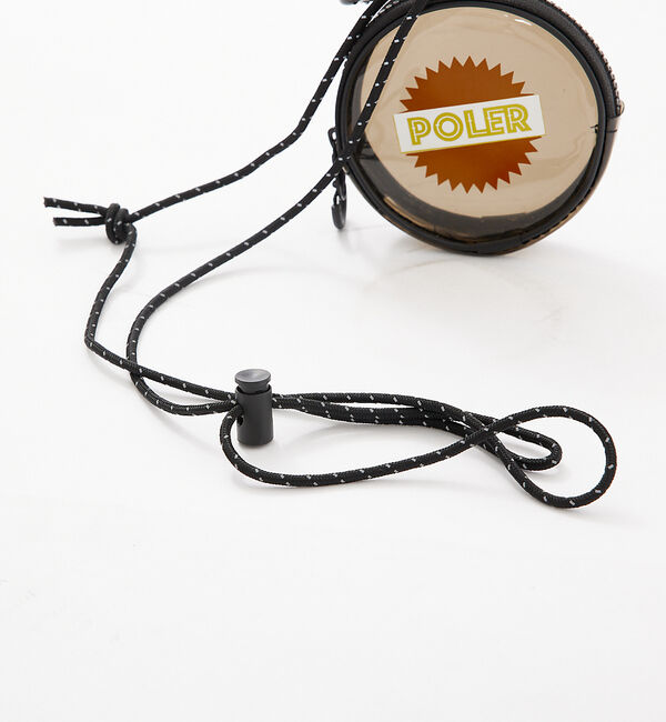 ABAHOUSE「【POLeR/ポーラー】PVC ROUND POUCH/モバイルポーチ」|ポーチ|