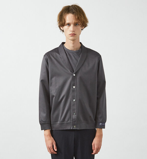 ABAHOUSE「【40周年】【Recency &times; 近藤紡績所】ARMONICOS ショールカラー」|カーディガン|