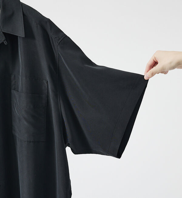 ABAHOUSE「セットアップ対応【i`m here/アイムヒアー】 オープンカラーシャツ / D」|シャツ・ブラウス|