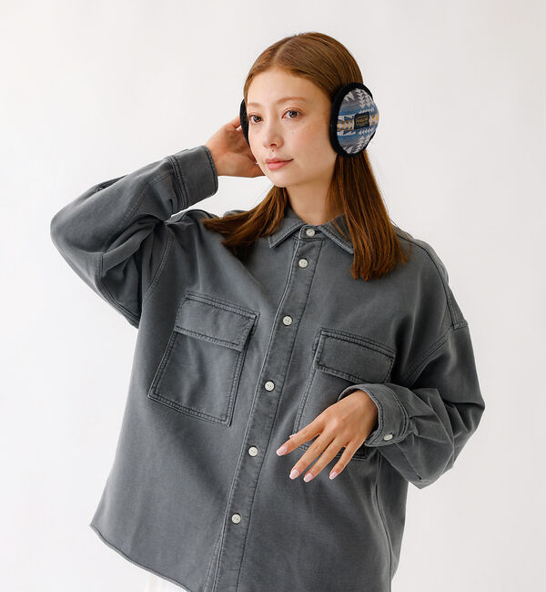 ABAHOUSE「【PENDLETON / ペンドルトン】FLANNEL EAR MUFF / フ」|イヤーマフ|