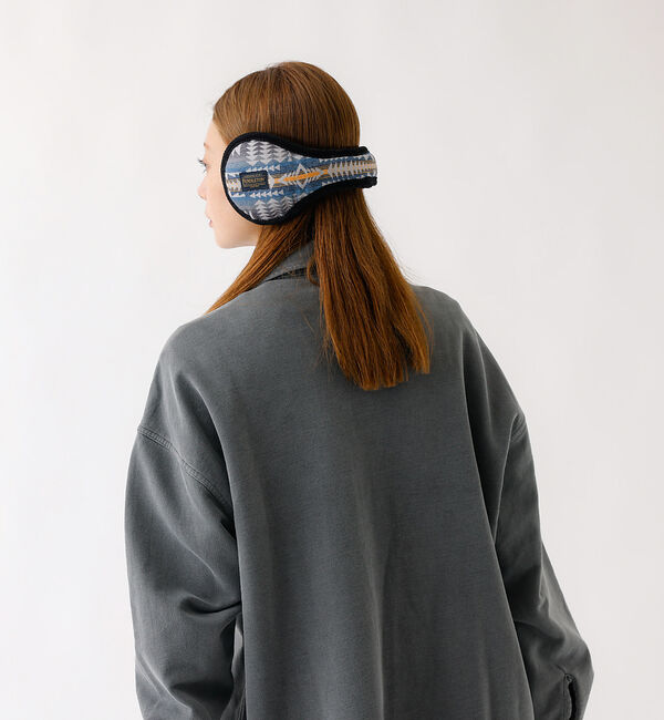 ABAHOUSE「【PENDLETON / ペンドルトン】FLANNEL EAR MUFF / フ」|イヤーマフ|