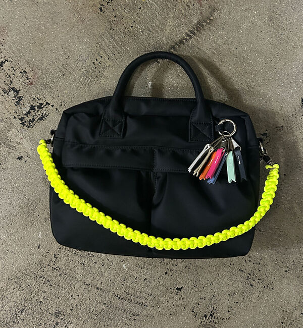 ABAHOUSE「【cheek / チーク】W pocket 3way boston / ダブルポ」|ボストンバッグ|ブラック