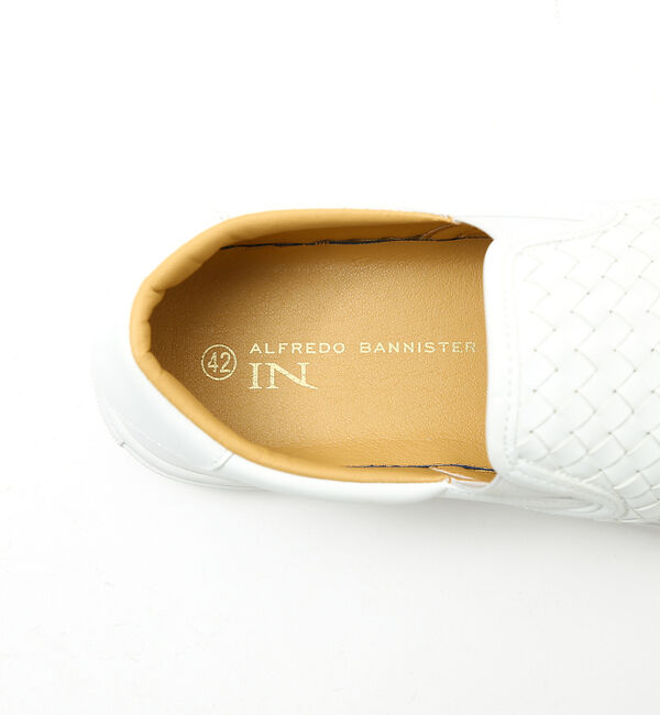 alfredoBANNISTER「【一部店舗＋WEB限定】シャークソール クッション メッシュ スリッポン」|スニーカー|