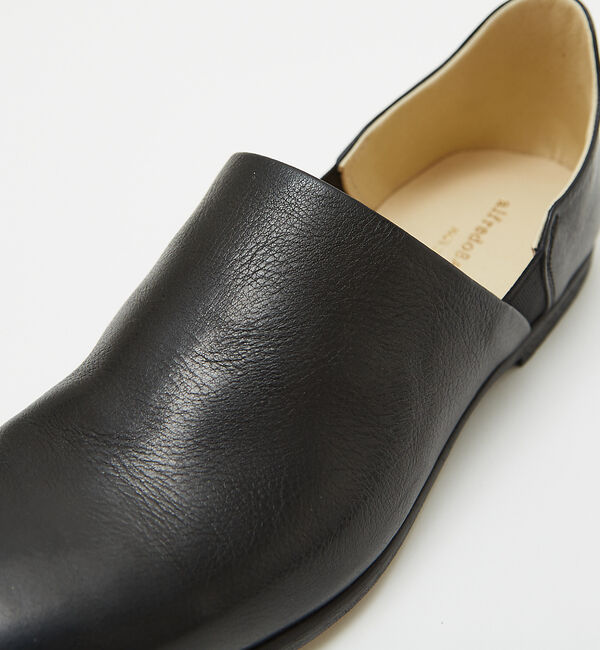 alfredoBANNISTER「【MADE IN JAPAN】サイドゴア レザー スリッポン」|スニーカー|