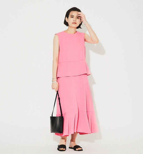 Rouge vif「【セットアップ対応】フレアヘムスカート」|スカート|