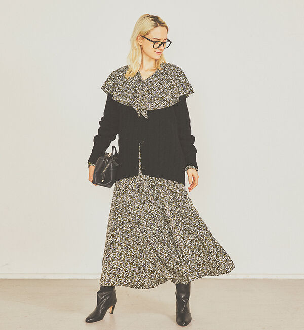 Rouge vif「ケーブルニットカーデ」|カーディガン|