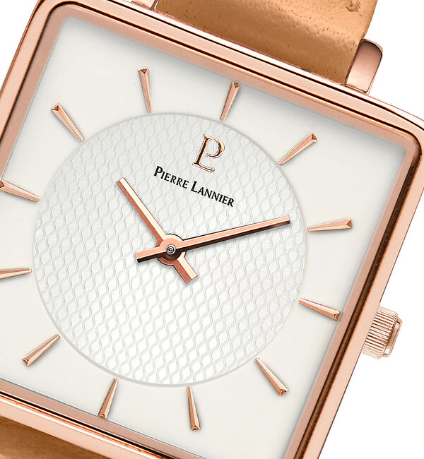 Rouge vif「【PIERRE　LANNIOER】Lecareレザーベルト P007H・P008」|腕時計|