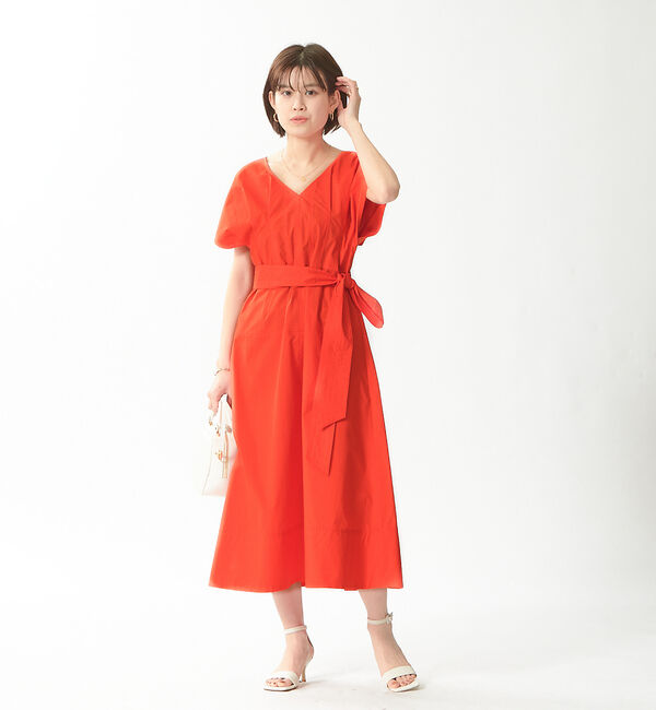 Rouge vif「タイプライタータックワンピース」|ワンピース|