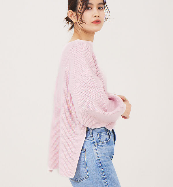 Rouge vif「片畔ハイバルニット」|ニット・セーター|