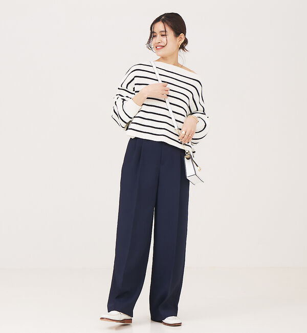 Rouge vif「片畔ハイバルニット」|ニット・セーター|