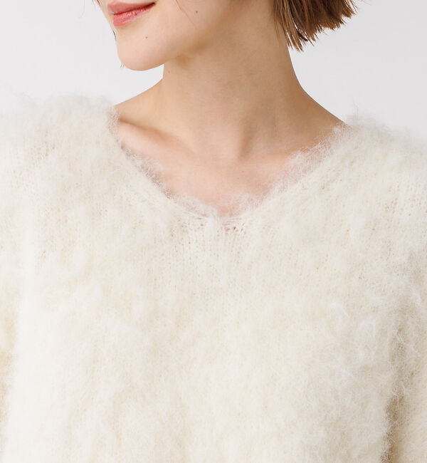 Rouge vif「シャギー ニットプルオーバー◆」|ニット・セーター|