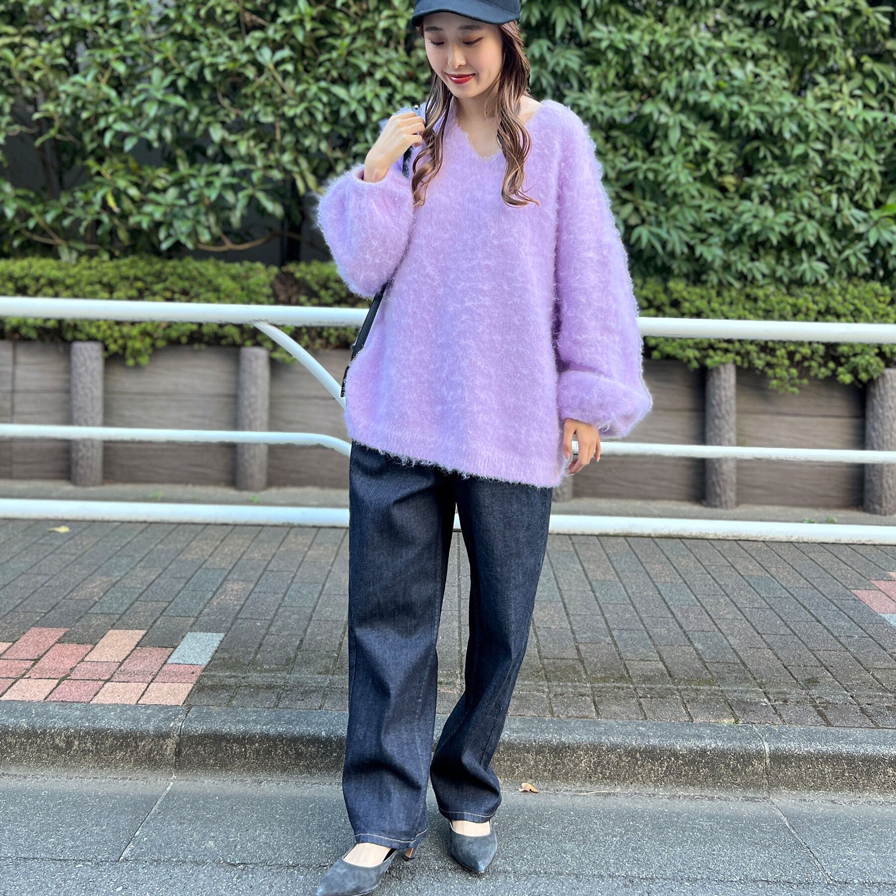 Rouge vif「シャギー ニットプルオーバー◆」|ニット・セーター|